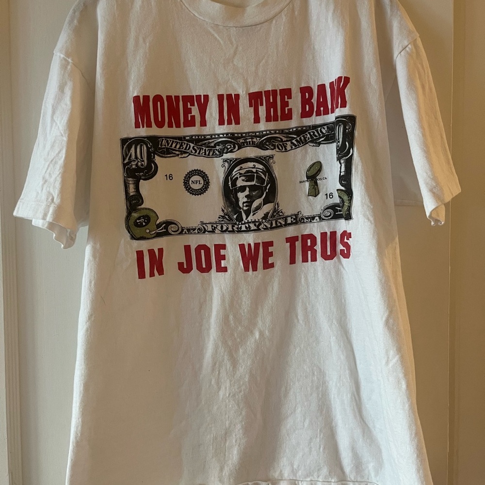 Joe Montana 49ers Vintage t-shirt